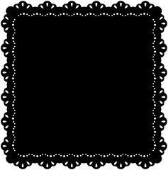 Square Lace Paper