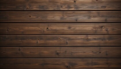 Obraz premium Dark Brown Wooden Planks Background Texture, High Resolution Image for Design Projects, Rustic Wood Wall, Natural Wood Grain Pattern