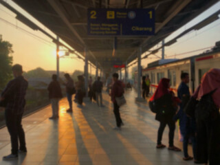 Situation Station, Commuter station, experience, sunrise station, public transportation, morning...