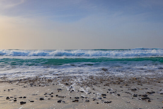 On the beach in Jandia Nature Reserve.  It's a popular for surfe