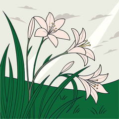 abstract floral background