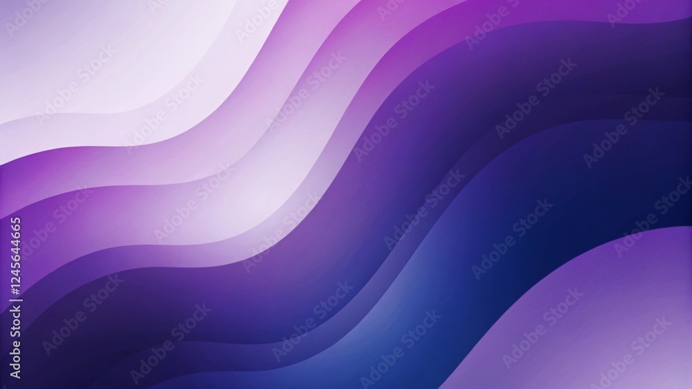 Poster abstract purple waves. purple and blue abstract background with waves. ideal for web design or digit