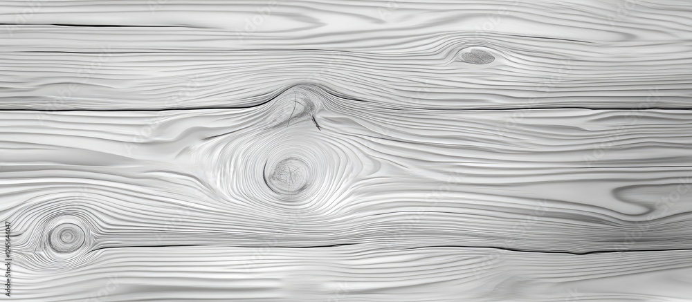 Leinwandbilder gray pine wood texture with light gray hues displaying natural grain patterns and knots arranged hor