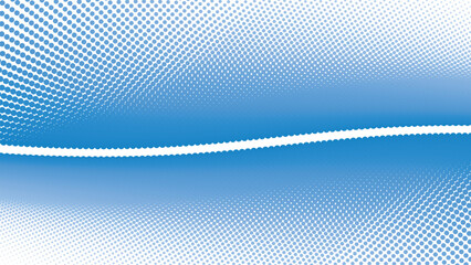 Blue halftone pattern abstract background for fabric style