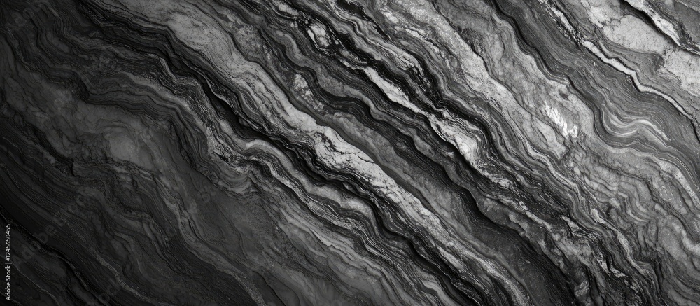 Poster stunning gray marble texture with elegant swirling patterns in deep gray and light gray tones ideal 