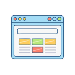 browser tabs  icon, browser tabs  vector illustration-simple illustration of browser tabs , perfect for browser tabs  logos and icons