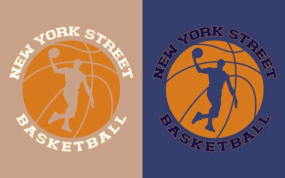 New York basketball tshirt design