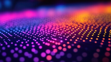 Fototapeta premium Abstract colorful data flow, digital technology background