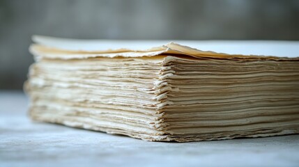 Aged book pages, close-up, textured, studio, history