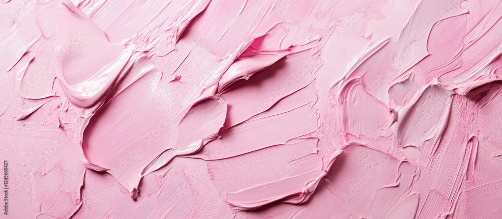 Aufkleber vibrant pink textured background featuring dynamic brush strokes and splotches with various shades o
