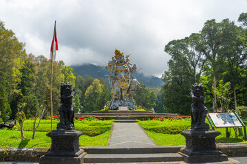 Kumbhakarna Laga statue, An ancient statue of fighting Kumbhakarna Rakshasa from epic Hindu legend...