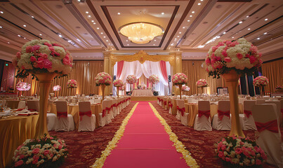 Traditional Wedding Organizer with a Ballroom Venue for a Timeless and Elegant Event