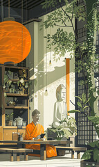 Modern Buddha Image