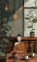 Modern Buddha Image