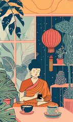 Modern Buddha Image