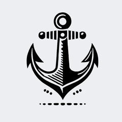 art, illustration, vector, image, wallpaper, logo, icon, art image anchor, anchor vector black and white