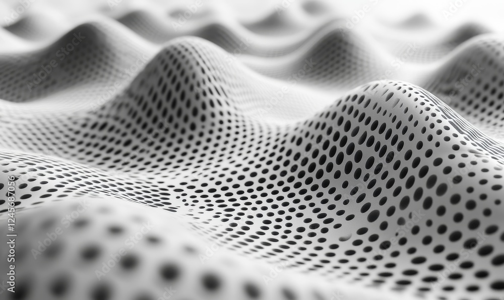 Poster abstract 3d rendering of a digital vortex with glowing shards., generative ai