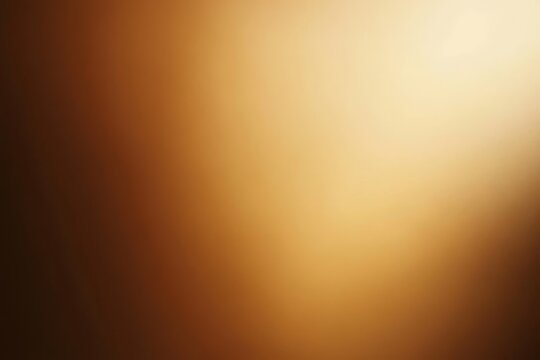 Fototapeta Blurred golden brown gradient background, bokeh lights, texture, website design