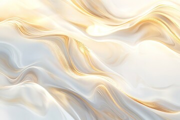 Fototapeta premium Luxurious Golden White Abstract Background: Elegant, sophisticated design perfect for websites, presentations, branding, and marketing materials. Ideal for adding a touch of class and modernity to 