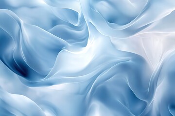 Obraz premium Frozen Fractals: Icy Blue Abstract Background Texture, Perfect for Winter Designs, Holiday Cards, Websites, Branding, and More! This stunning vector graphic features a mesmerizing icy blue texture, 