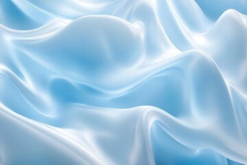 Obraz premium Frozen Wonderland: An ethereal icy blue abstract background perfect for winter themes, holiday designs, websites, presentations, and more. Its textured surface evokes a feeling of cold, crisp air and 