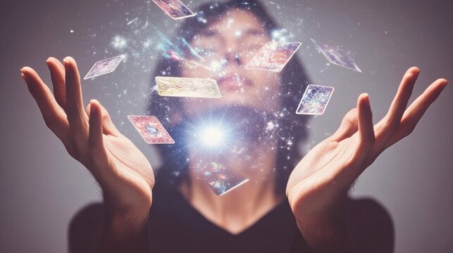 Exploring the mystical world of tarot and numerology through a captivating reading experience