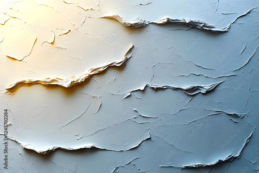 Poster abstract textured background featuring layered strokes of pale colors. the smooth transitions from s