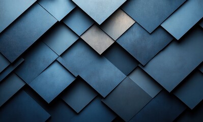 Abstract Gray Composition with Diagonal Shapes and Smooth Gradient Background