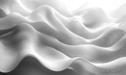 Fototapeta premium Minimalistic Abstract Soft White Gradient Background