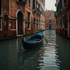 boat in city