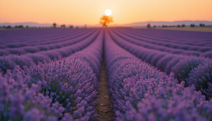 Fototapeta premium lavender field in provence france