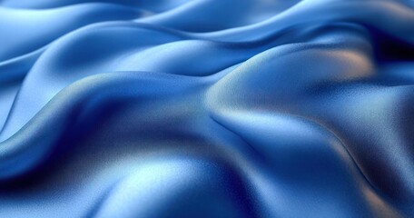 Obraz premium Minimalistic Abstract Blue Texture with Smooth Satin Finish and Diagonal Lines