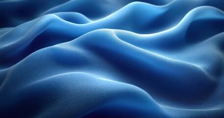 Obraz premium Abstract Blue Texture Smooth Satin Finish Minimalistic Background