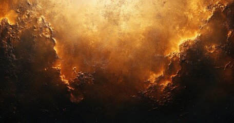 Dark Brown Abstract Textured Background with Warm Vintage Feel