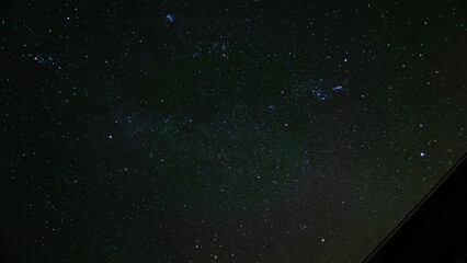 輝く満点の星空