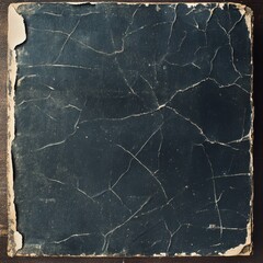 Obraz premium Dark grunge texture vintage paper effect on a piece of paper with black background for design purposes