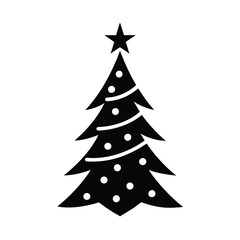 abstract christmas tree