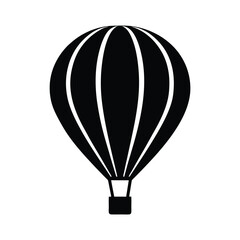 Naklejka premium hot air balloon isolated