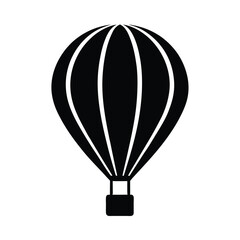 Obraz premium hot air balloon isolated on white