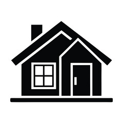 house icon isolated on white