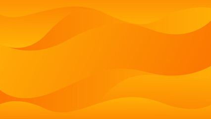 Abstract orange gradient fluid wave background. Modern dynamic wallpaper. Template banner background for sales, ads, events, websites, pages, and others