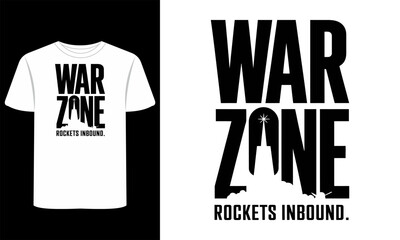 Vector T-Shirt – War Missile rocket designs