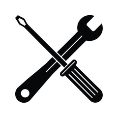 wrench and screwdriver