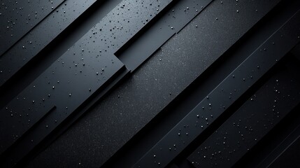 Minimalistic Abstract Composition with Black Diagonal Lines and Soft Ambient Light