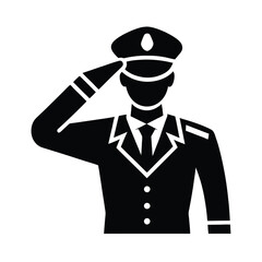police officer silhouette
