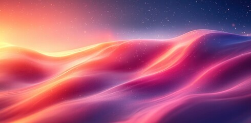 Obraz premium Serene Abstract Gradient Background in Soft Pastel Colors