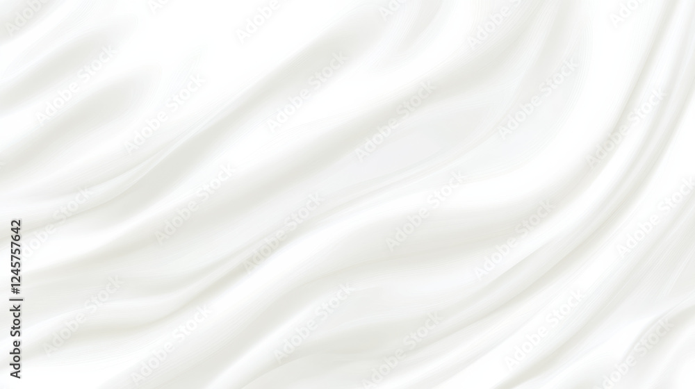 Poster smooth white abstract background with flowing lines