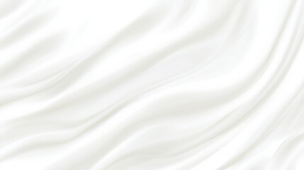 Obraz premium Smooth white abstract background with flowing lines