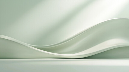 Obraz premium Abstract minimal luxury background with contemporary wave design