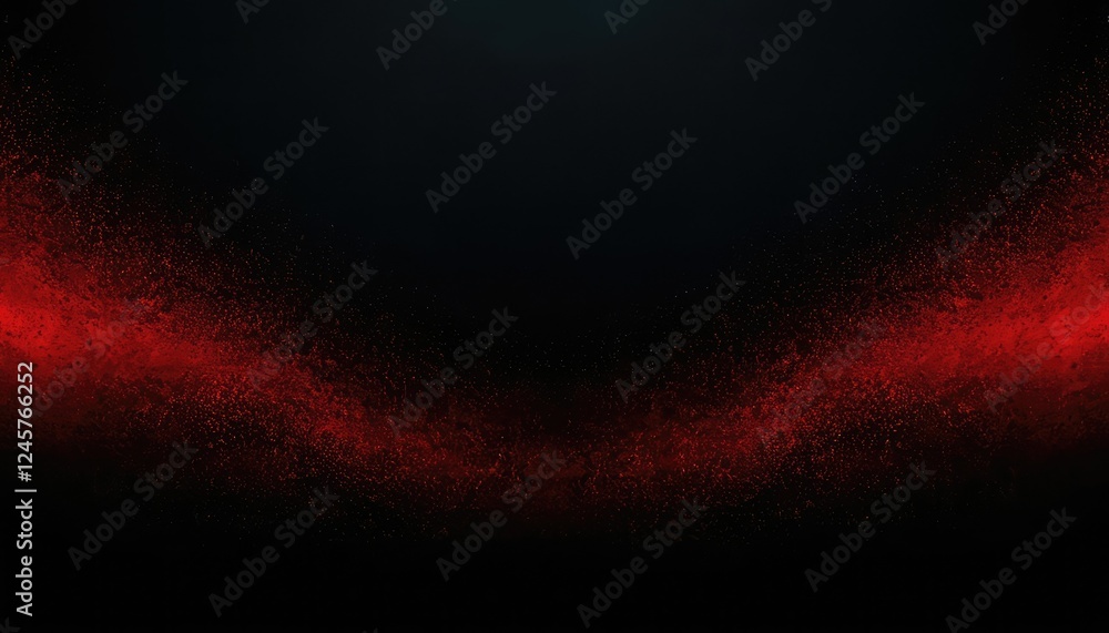 Poster abstract red and black halftone texture with gradient effect 3